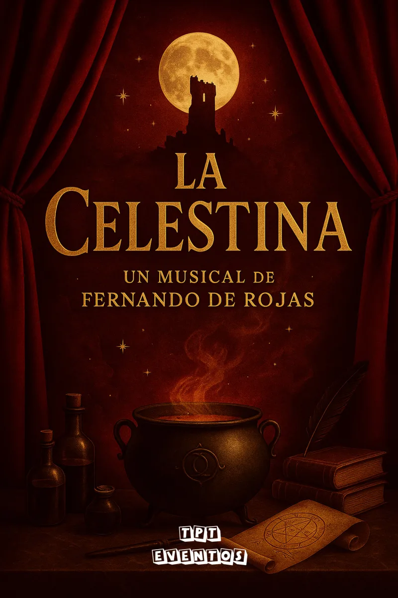 Cartel del espectáculo La Celestina – El Musical - Clásico contemporáneo (Secundaria · Bachillerato)