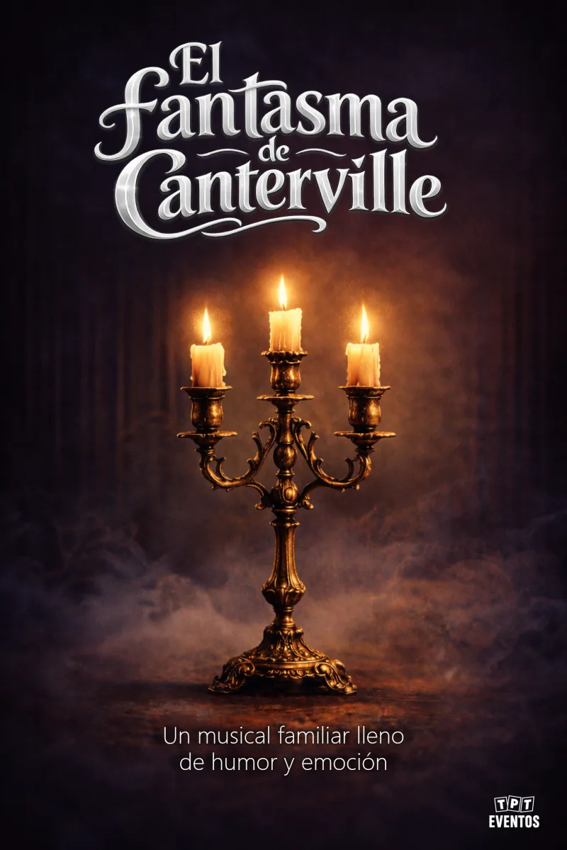 Cartel del espectáculo El Fantasma de Canterville - Comedia clásica (Primaria · Secundaria)